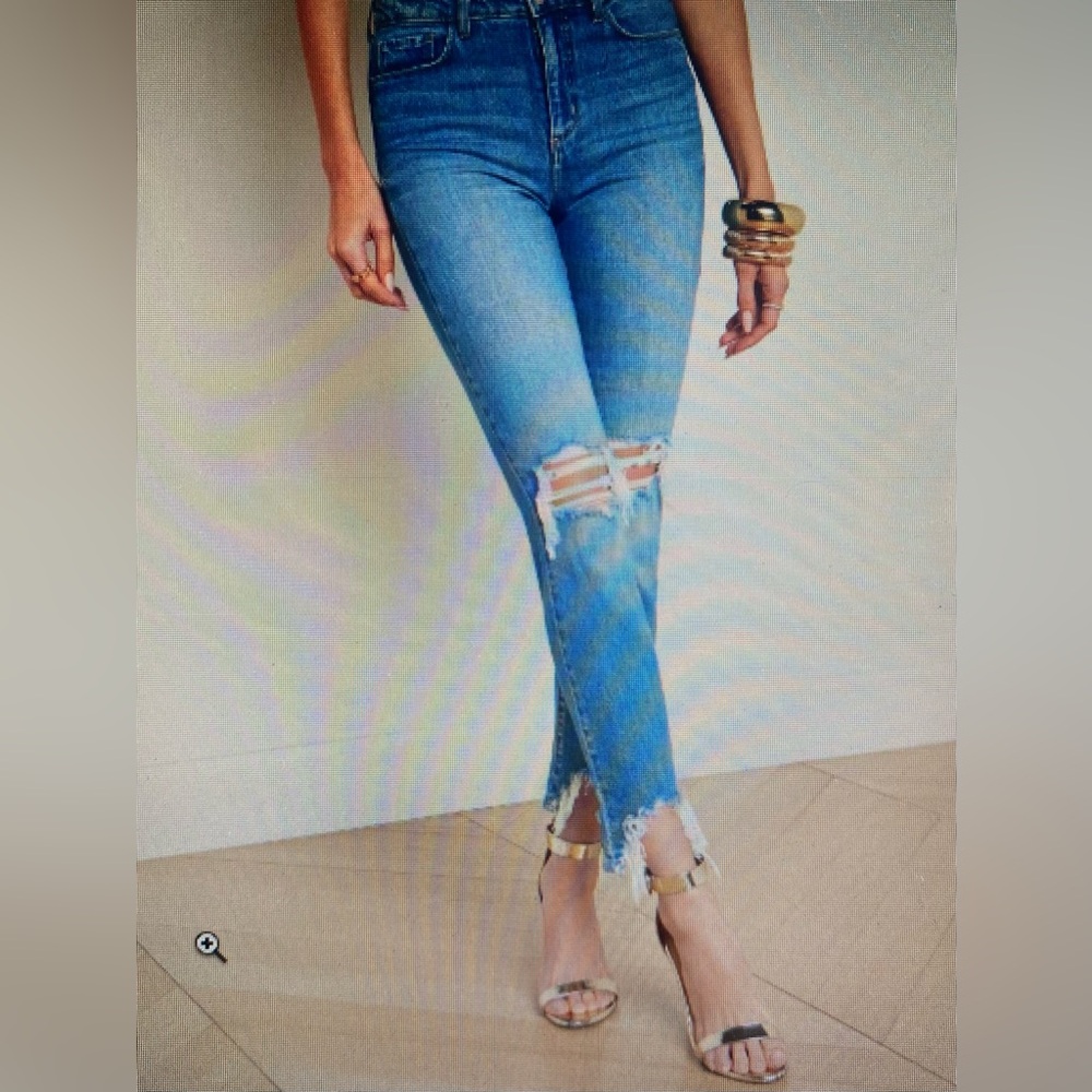 L’Agence High Line Distressed Jean  size 27